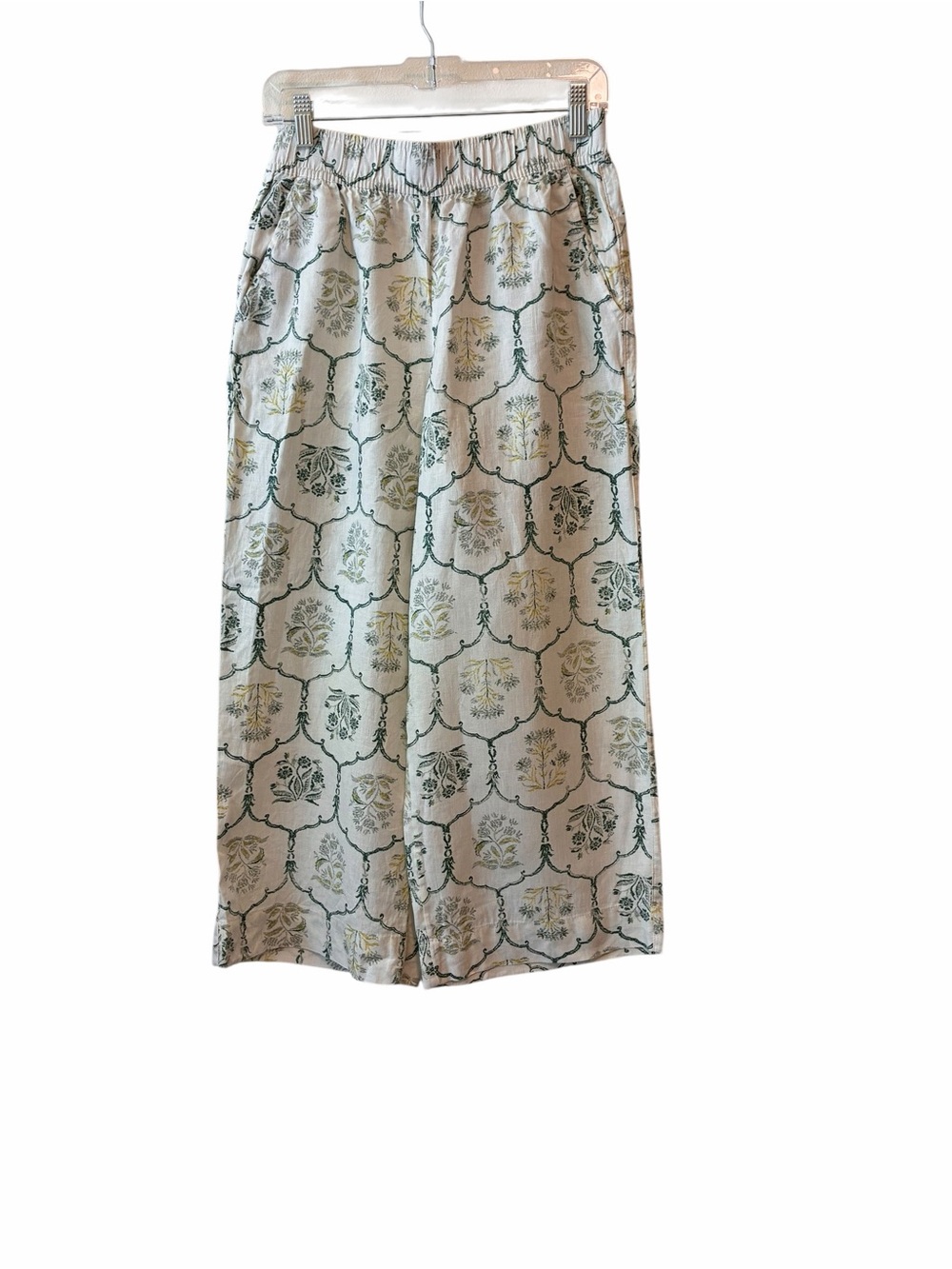 Rachel Zoe Linen Wide Leg Pants